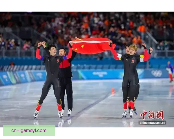 中国速滑男子团体追逐首获冬奥铜牌